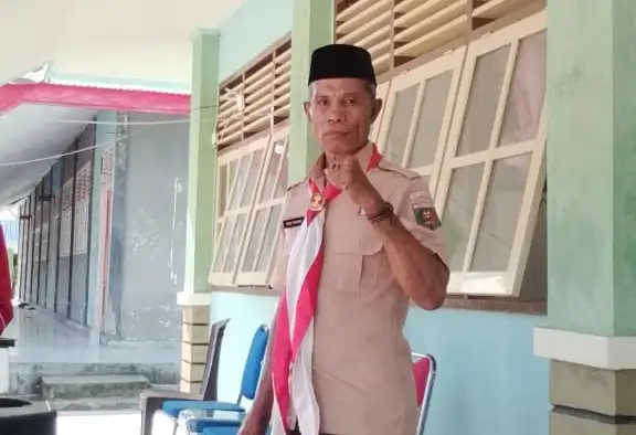 Pramuka Gudep Tanjung Inahat SMA Negeri 3 Tual Gelar Upacara Hari Lahir Pancasila