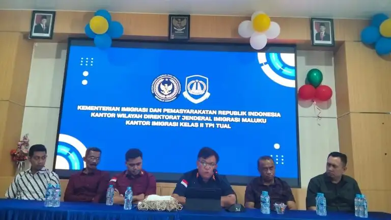 Kantor Imigrasi Kelas II TPI Tual Catat PNBP Rp1,04 Miliar Sepanjang 2025