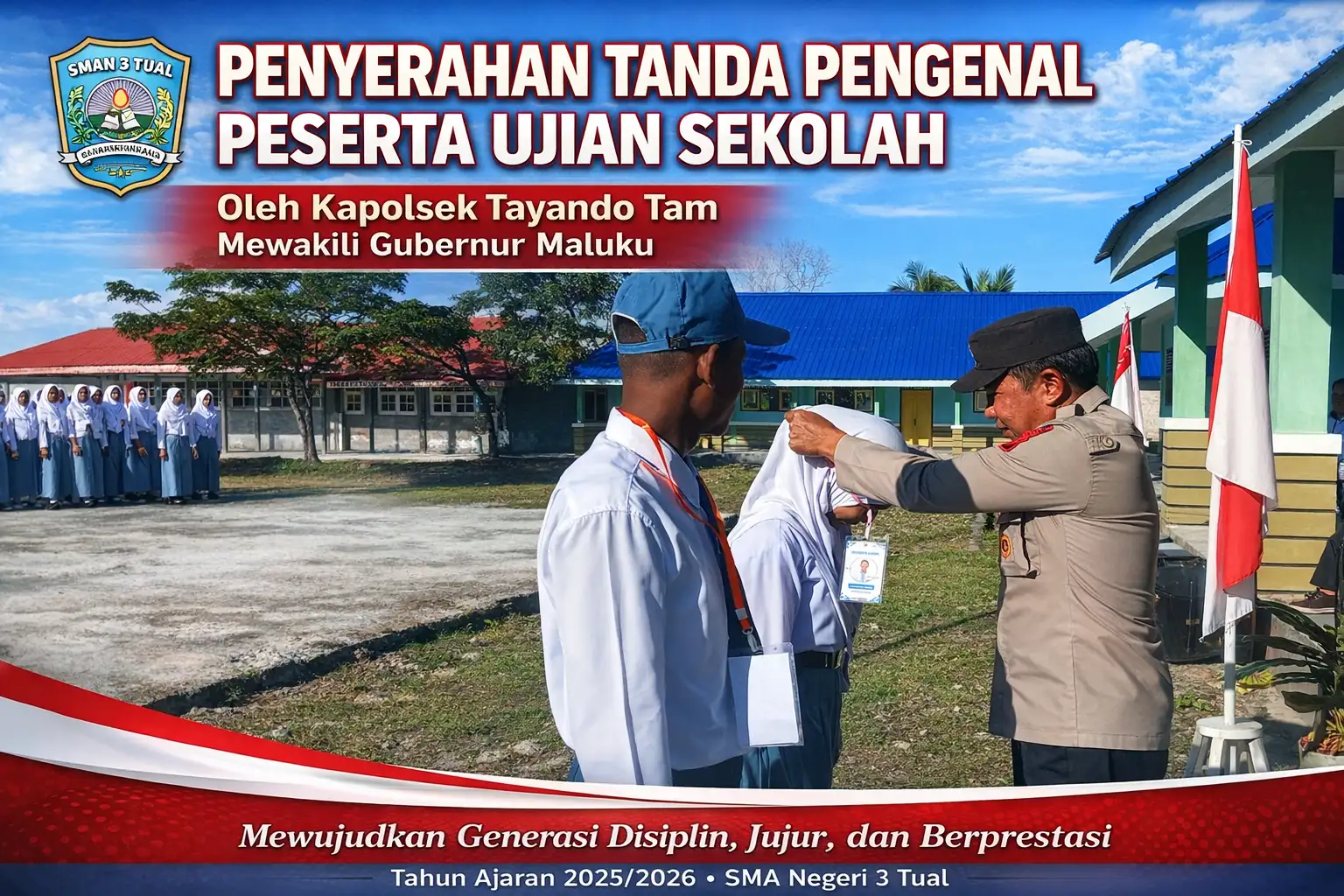 SMA Negeri 3 Tual Gelar Ujian Sekolah Berbasis Kertas & Pensil