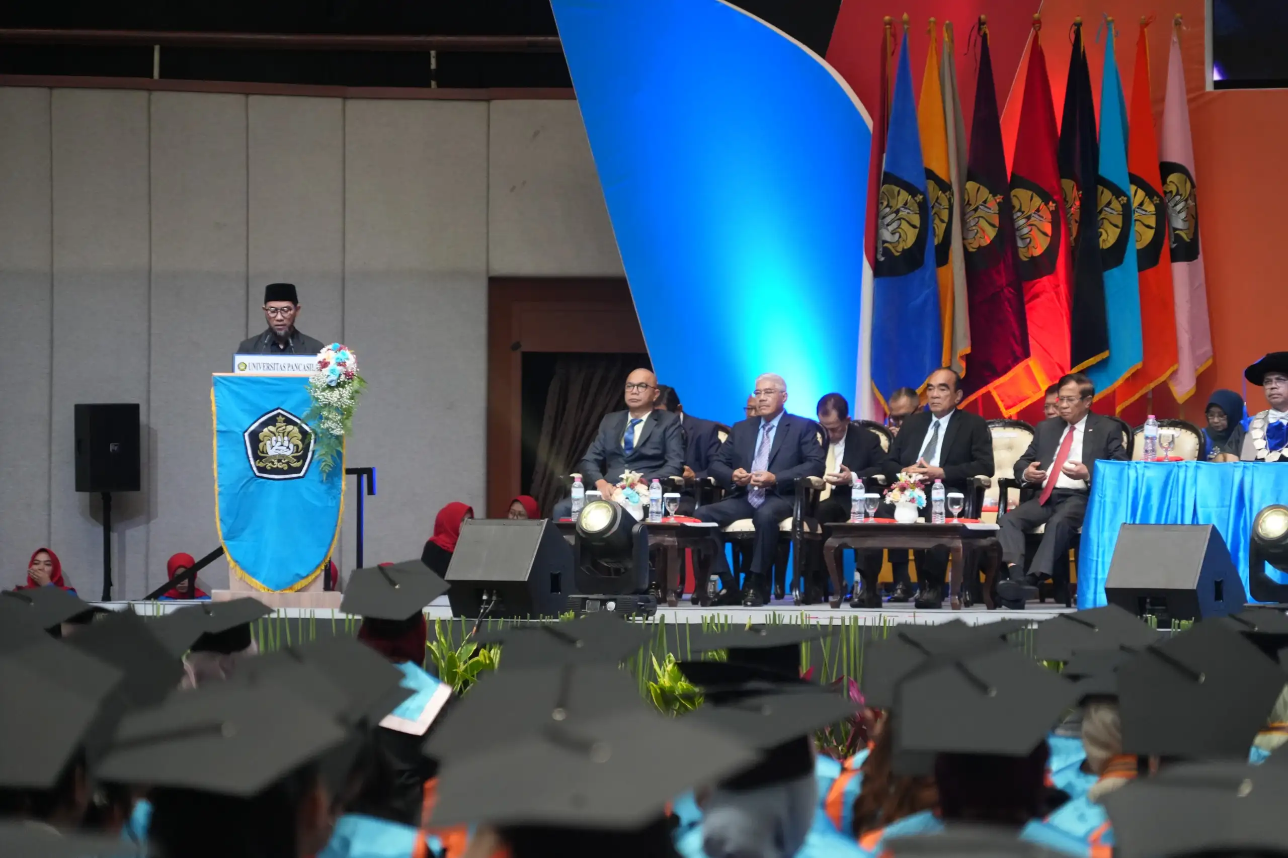 Orasi Ilmiah Wisuda Universitas Pancasila, Jamintel Tekankan Integritas dan Generasi Muda  Berjiwa Pancasila