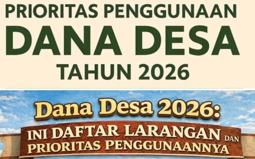Daftar Larangan Penggunaan Dana Desa Tahun Anggaran 2026